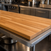 Thumbnail image #3 for Appalachian Red Oak Blended Edge Grain Kitchen Countertop, 132 x 25 x 1-1/2 Inch, Varnique Finish
