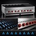 Thumbnail image #3 for Wolf SCB47 46-3/4 Inch Countertop Gas Charbroiler with 8 Burners and Cast Iron Radiants