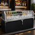 Thumbnail image #3 for Glastender Back Bar Glass Ice Display Unit for Bottled Beverages, 72 Inch Wide x 12 Inch Deep x 9 Inch High