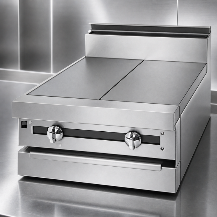 Product image #3 for Titan JMRH-2HT-A 24-Inch Modular Gas Heavy Duty Range with (2) Hot Tops