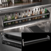 Thumbnail image #3 for Glastender 47-Inch Single Stainless Steel Speed Rail with Open Step-and-Rail Design