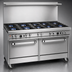 Thumbnail image #3 for Southbend Ultimate 60-Inch Gas Restaurant Range with 9 Open Burners and 2 Cabinet Base