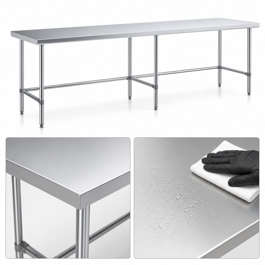 18-Gauge 430 Stainless Steel Top