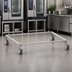 Thumbnail image #3 for RATIONAL UG I Mobile Stainless Steel Open-Base Low Oven Stand for Combi-Duo SCC 62/CMP 62