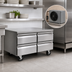 Thumbnail image #3 for Southbend Platinum Series 60-Inch Low-Height Remote Refrigerated Base with 4 Drawers, Stainless Steel