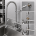 Thumbnail image #3 for T&S Brass EasyInstall Wall-Mount Pre-Rinse Unit with Add-On Faucet, 8-Inch Centers, 14-Inch Swing Nozzle
