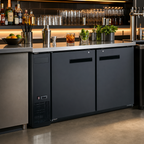 Thumbnail image #3 for Hurakan by Equip.me 60-Inch Narrow Two-Door Solid Back Bar Refrigerator