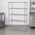 Thumbnail image #3 for Quantum 36-Inch x 14-Inch x 54-Inch Chrome-Plated Wire Shelving Starter Kit with 5 Shelves and 4 Posts