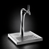 Thumbnail image #3 for Perlick Lucky Countertop Glycol-Cooled Draft Beer Tower, 1 Faucet, Polished Chrome
