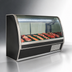 Thumbnail image #3 for Howard-McCray 32E Series 50-Inch Curved Glass Self-Contained Red Meat Service Case with LED Lighting