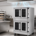 Thumbnail image #3 for Southbend Platinum Double-Deck Bakery-Depth Electric Convection Oven with Standard Controls, Independent Doors and Ventless Design