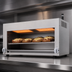 Thumbnail image #3 for Migali Competitor Series 36-Inch Countertop Liquid Propane Cheese Melter, 43,000 BTU, Stainless Steel