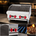 Thumbnail image #3 for American Range 24-Inch Gas Countertop Charbroiler with 4 Burners and Cast Iron Grates