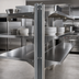Thumbnail image #3 for Back-To-Back Stainless Steel Floor-To-Ceiling Cantilever Shelving Upright, 60-Inch