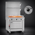 Thumbnail image #3 for Southbend Platinum 36-Inch Heavy Duty Gas Sectional Range with Full-Width Thermostatic Griddle and Standard Oven