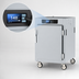 Thumbnail image #3 for Metro C5 8 Series 1/2 Height Mobile Controlled Temperature Heated Holding Cabinet with Solid Doors and Universal Wire Slides