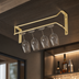 Thumbnail image #3 for Winco 10-Inch Brass-Plated Wire Glass Hanger