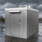 Thumbnail image #3 for Norlake Kold Locker KODF771012-C Outdoor 10' x 12' x 7'7" Walk-In Freezer, -10°F, With Floor, R290 Refrigeration