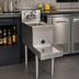 Thumbnail image #3 for Glastender BSB-12 Freestanding Stainless Steel Underbar Blender Station with Dump Sink