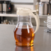 Thumbnail image #3 for Dripcut® 16 oz Countertop Syrup Server with Clear Polycarbonate Jar and Almond Plastic Top