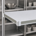 Thumbnail image #4 for New Age Solid Brute Series Adjust-A-Shelf 72 Inch x 24 Inch Aluminum Shelf, 800 lb Capacity