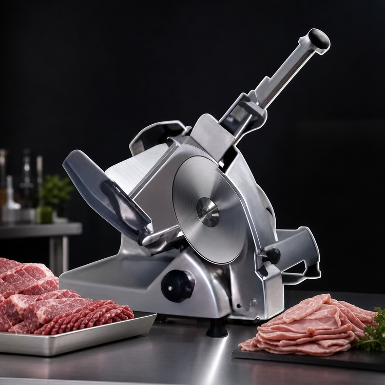 Product image #3 for Hobart Heavy Duty 13-Inch Manual Gravity Feed Meat Slicer with 1/2 HP Motor
