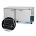 Thumbnail image #4 for Turbo Air PRO Series 72-5/8-Inch Two-Section Undercounter Refrigerator, 18.8 Cu. Ft., Solid Doors, R-290