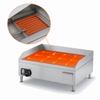 Thumbnail image #3 for Vollrath Cayenne® 40716 24-Inch Countertop Electric Flat-Top Griddle, 220V 3000W, Thermostatic Smooth Steel