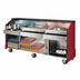 Thumbnail image #3 for Architectural Series 96-Inch Dual-Station Portable Bar with Dual Ice Bins and Underbar Server