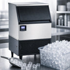 Thumbnail image #3 for Maxx Ice Digital Undercounter Full Dice Cube Ice Maker with Bin, Air-Cooled, 152 lb Daily Production, 75 lb Storage