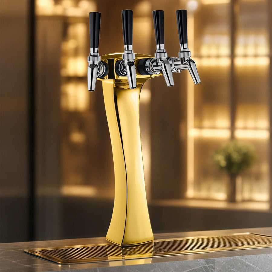 Four-Faucet Setup