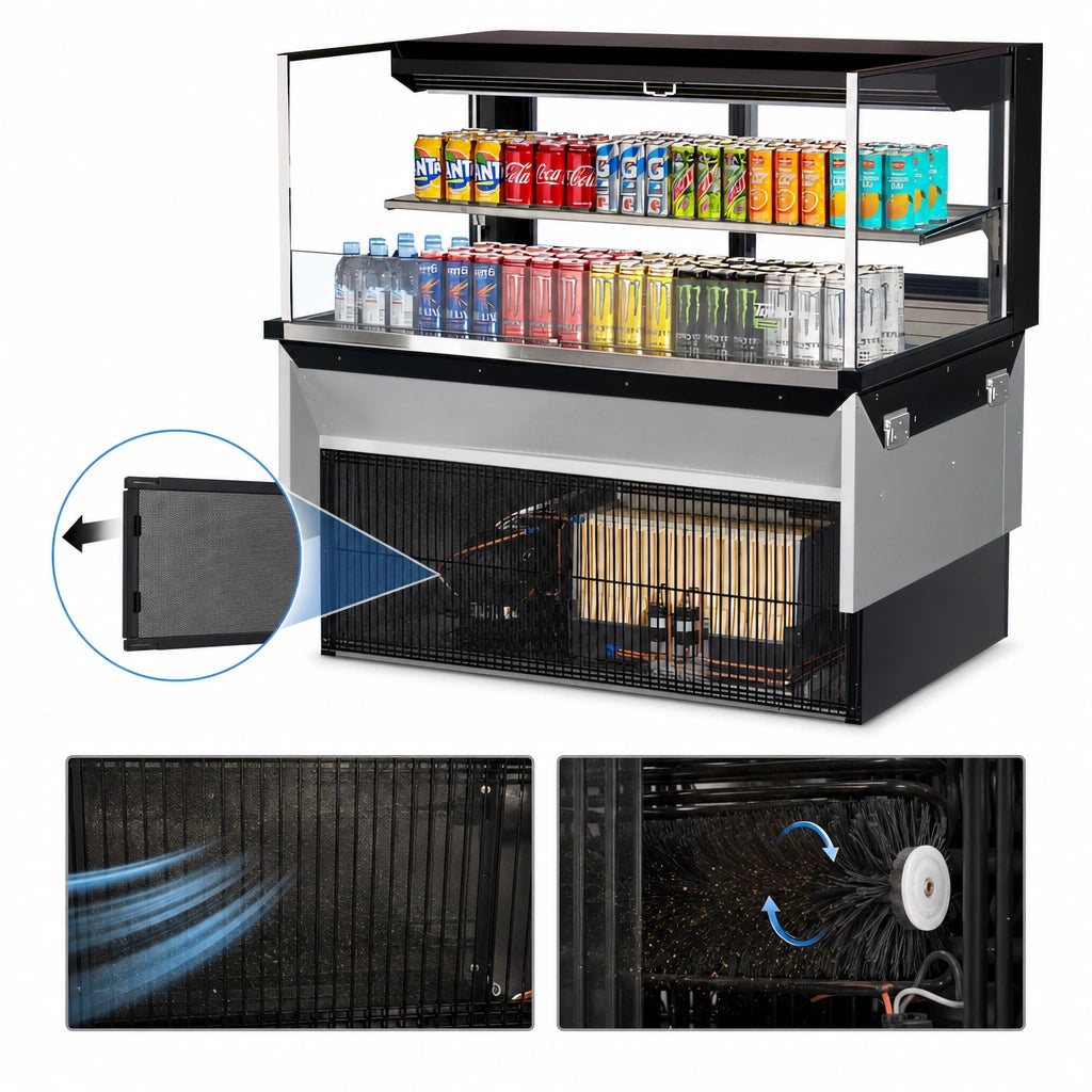 Self-Cleaning Condenser