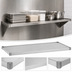 Thumbnail image #3 for Eagle Group 48 x 18 Inch Solid Stainless Steel Shelf with Marine Edge