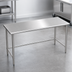 Thumbnail image #3 for Eagle Group BlendPort® Deluxe Series 48-Inch x 24-Inch Flat Top Stainless Steel Work Table with Tubular Base