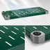 Thumbnail image #3 for Eagle Group Quik-Set 54 x 24-Inch Louvered Solid Shelf, 16-Gauge Galvanized Steel, Green Epoxy Finish
