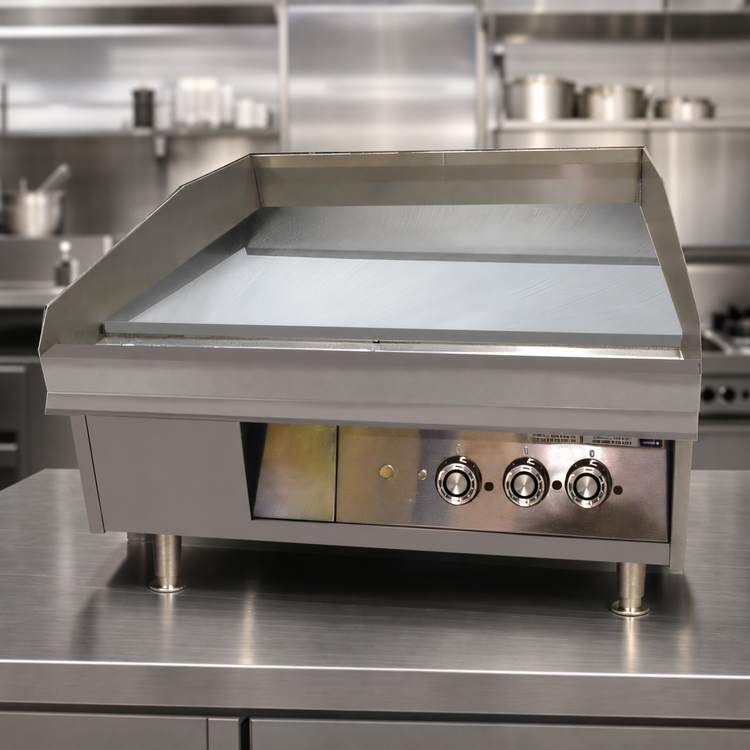 Product image #4 for Lang LG Series Countertop Gas Griddle with 48" x 23" Chrome Griddle Plate, 108,000 BTU