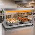 Thumbnail image #3 for Hatco Glo-Ray® 66-Inch Freestanding Heated Shelf with Stainless Steel Top