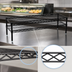 Thumbnail image #3 for Eagle Group QuadTruss 2-Tier Front Case Merchandise Wire Shelving Unit, 30