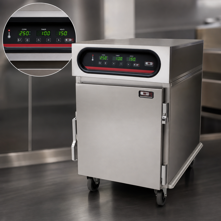 Product image #3 for Carter-Hoffmann CH600 Half-Height Electric Cook and Hold Cabinet, 6 Full-Size Sheet Pans
