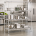 Thumbnail image #3 for Metro Super Erecta Super Adjustable Chrome Wire Starter Shelving Unit, 72