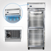 Thumbnail image #3 for Continental Refrigerator 1FESNGDHD One-Section Extra-Wide Reach-In Freezer with Half-Height Glass Doors