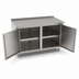Thumbnail image #3 for John Boos Enclosed Work Table with Cabinet Base and Hinged Doors, 36 Inch W x 30 Inch D, 16-Gauge Stainless Steel Top, 1-1/2 Inch Rear Riser