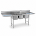 Thumbnail image #3 for Eagle Group 414 Series Three-Compartment Commercial Sink with Double 18-Inch Drainboards