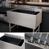 Thumbnail image #3 for Omcan 36-Inch Insulated Bar Ice Bin with 7-Circuit Post-Mix Cold Plate