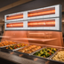 Thumbnail image #3 for Hatco Glo-Ray Max Watt Lighted Dual Infrared Strip Heater, 84 Inch, Aluminum, 3 Inch Spacer