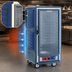 Thumbnail image #3 for Metro C5 3 Series 3/4 Height Combination Heated Holding and Proofing Cabinet with Blue Insulation Armour and Clear Polycarbonate Door