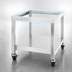 Thumbnail image #3 for Designer Series Stainless Steel Equipment Stand with Open Base and Undershelf, 18