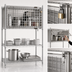 Thumbnail image #3 for Stainless Steel Security Enclosure Kit with Flip-Up Door, 36 x 18 Inches