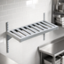 Thumbnail image #4 for New Age Adjust-A-Shelf T-Bar Wall-Mounted Aluminum Shelf, 48