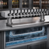 Thumbnail image #3 for Krowne 36-Inch Glycol-Cooled Undercounter Beer Tower, 12-Faucet Capacity, Brushed Stainless Steel